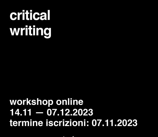 Workshop online in critical writing