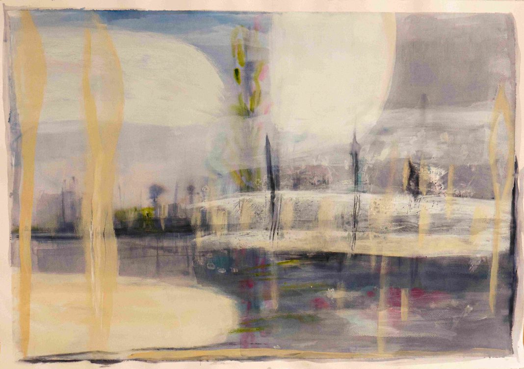 Laura Gioso – e la luce –  qualsiasi luce – lungo il Po tutto trasfigurahttps://www.exibart.com/repository/media/formidable/11/img/63e/LAURA-GIOSO-luci-in-golena-2026-acrilico-su-carta-cm70x100-2-1068x754.jpg