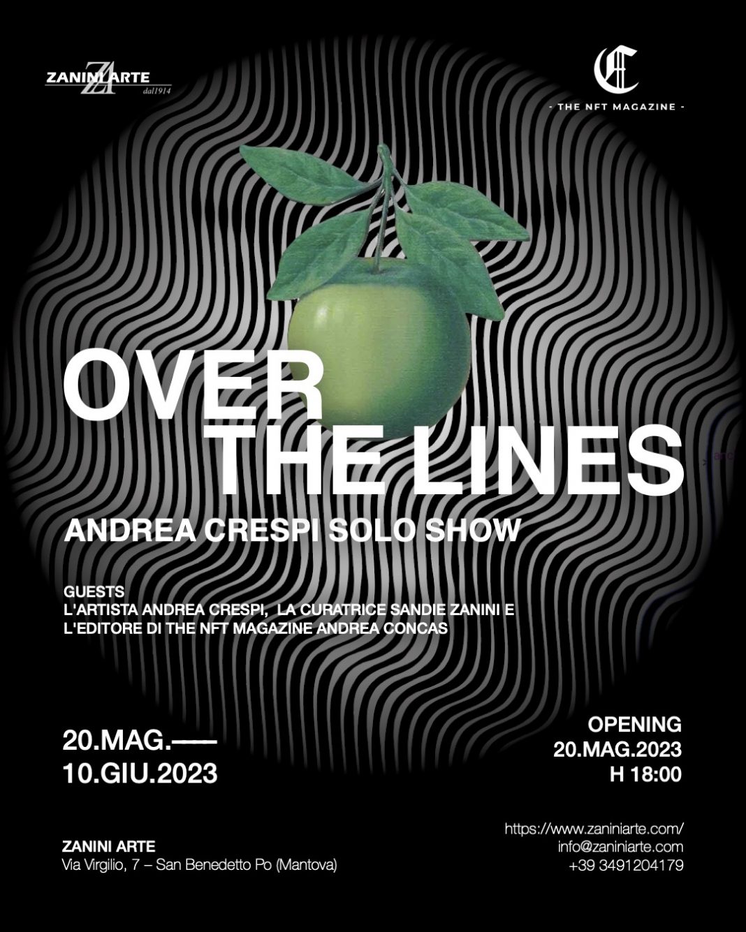 OVER THE LINEShttps://www.exibart.com/repository/media/formidable/11/img/671/OVER-THE-LINES-solo-show-Crespi_Zanini-Arte-1068x1335.jpg