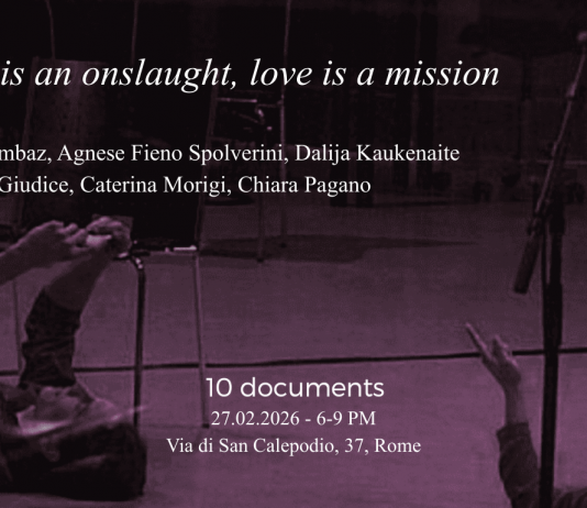 If time is an onslaught, love is a mission