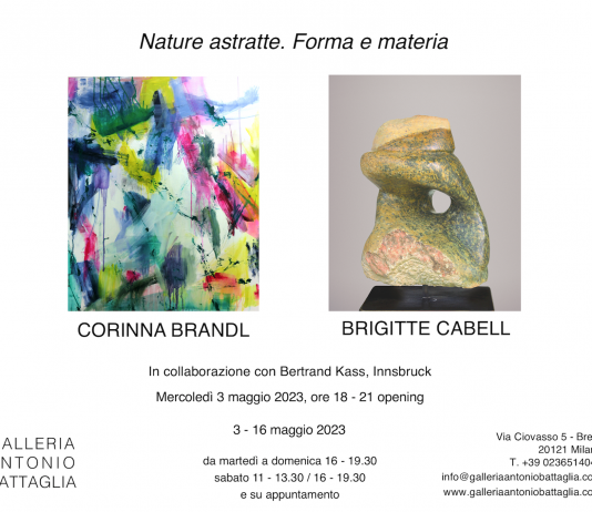 Corinna Brandl / Brigitte Cabell – Nature astratte. Forma e materia