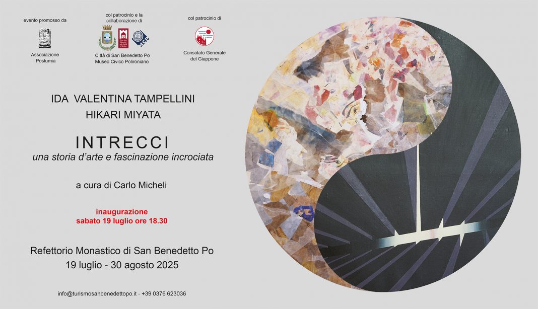 Ida Tampellini / Hikari Miyata – Intreccihttps://www.exibart.com/repository/media/formidable/11/img/6c3/banner-INTRECCI-IDA-TAMPELLINI-e-HIKARI-MIYATA-San-Benedetto-Po-MN-1068x614.jpg