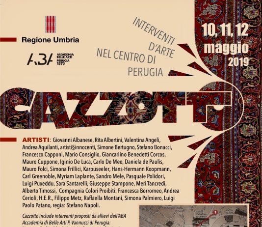 Cazzotto, interventi d’arte nel centro di Perugia