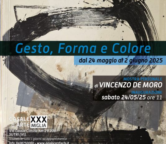 GESTO, FORMA E COLORE