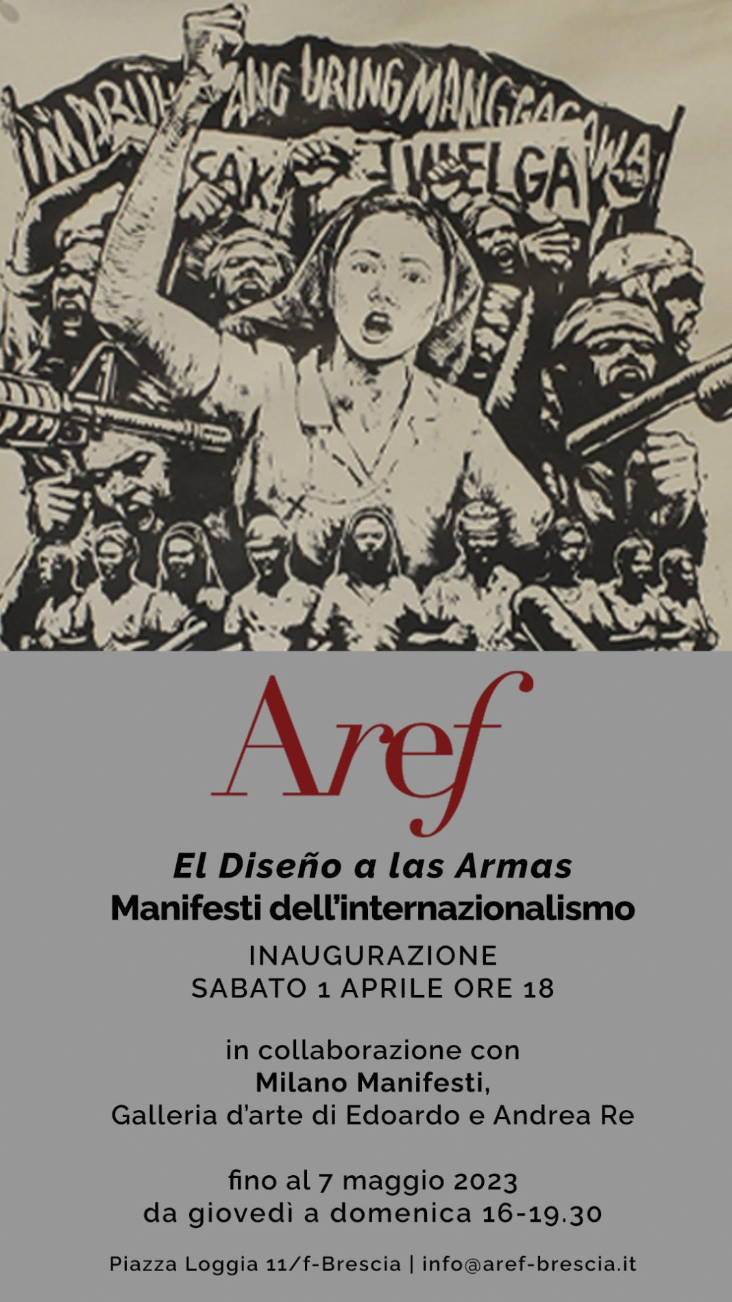 El Diseño a las Armas | Manifesti dell’internazionalismo antimperialistahttps://www.exibart.com/repository/media/formidable/11/img/6e4/sto-webMANIFESTI-GUERRA-1068x1899.jpg