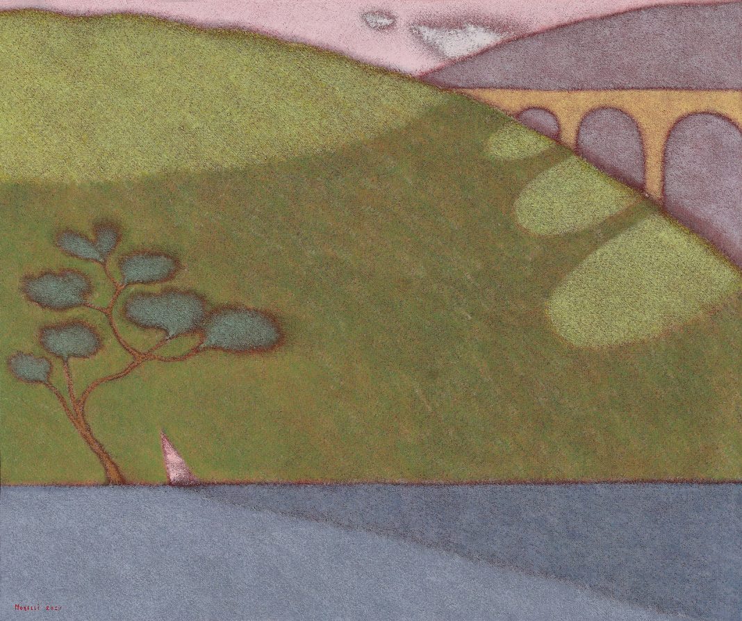 Guido Morelli – Paesaggi sospesihttps://www.exibart.com/repository/media/formidable/11/img/6ed/Guido-Morelli-olio-su-tela-cm-100-x-120-mostra-PAESAGGI-SOSPESI-1068x894.jpg