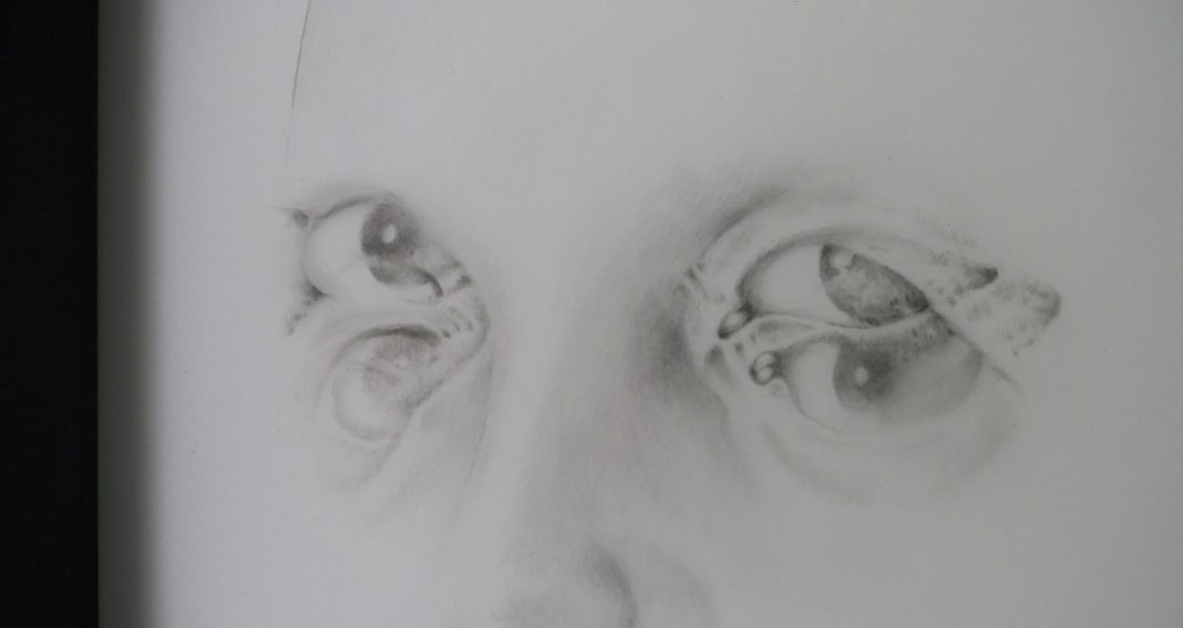 SERGIO BREBVIARIO – Sono convinto, lei avrebbe sorriso. Mi sono convinto del fatto che lei avrebbe sorriso. Lei avrebbe sorriso.https://www.exibart.com/repository/media/formidable/11/img/701/LOW-partcolare-Giorgio-1068x567.jpg