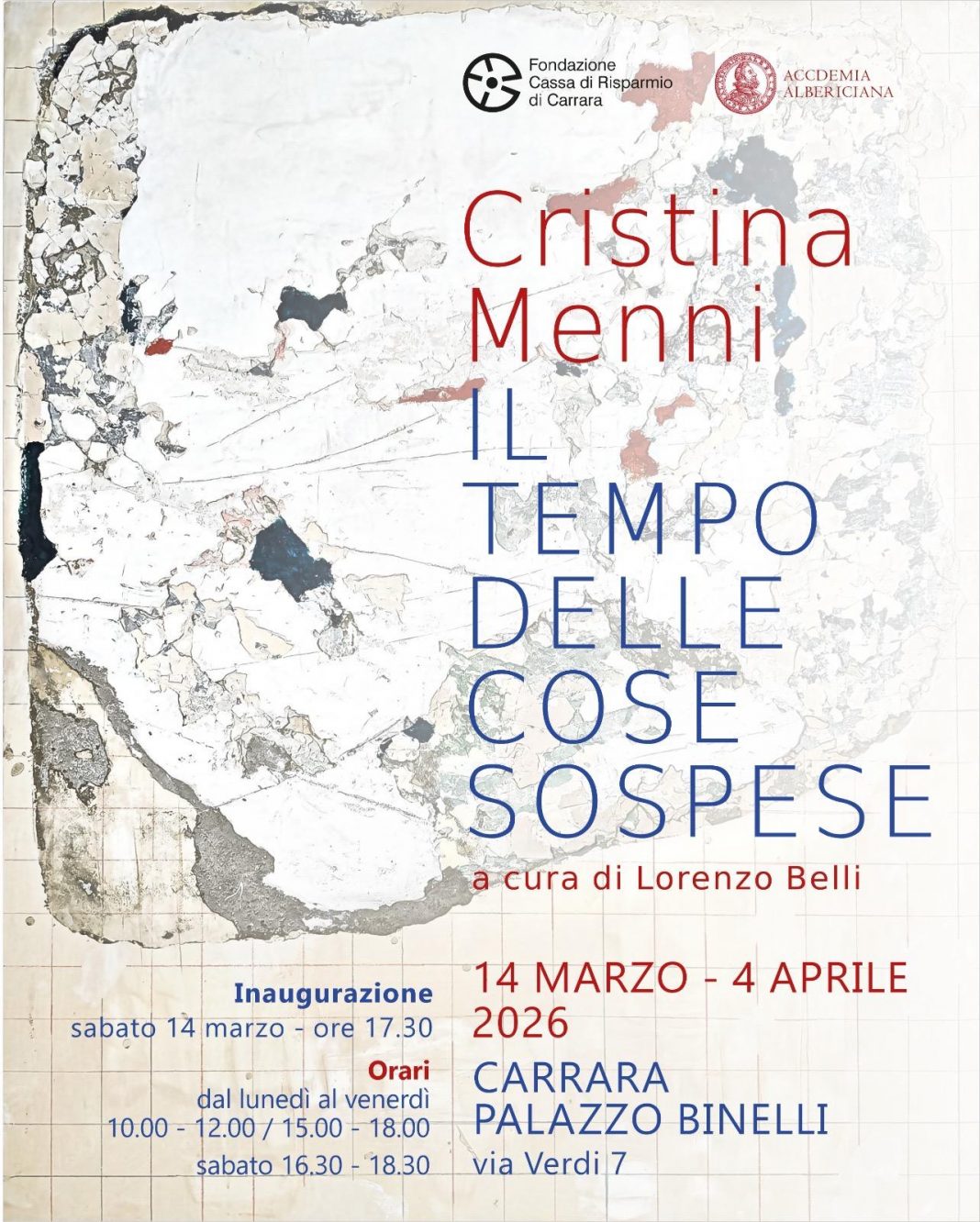 Crstina Menni – Il tempo delle cose sospesehttps://www.exibart.com/repository/media/formidable/11/img/708/locandina-Menni-1068x1332.jpeg