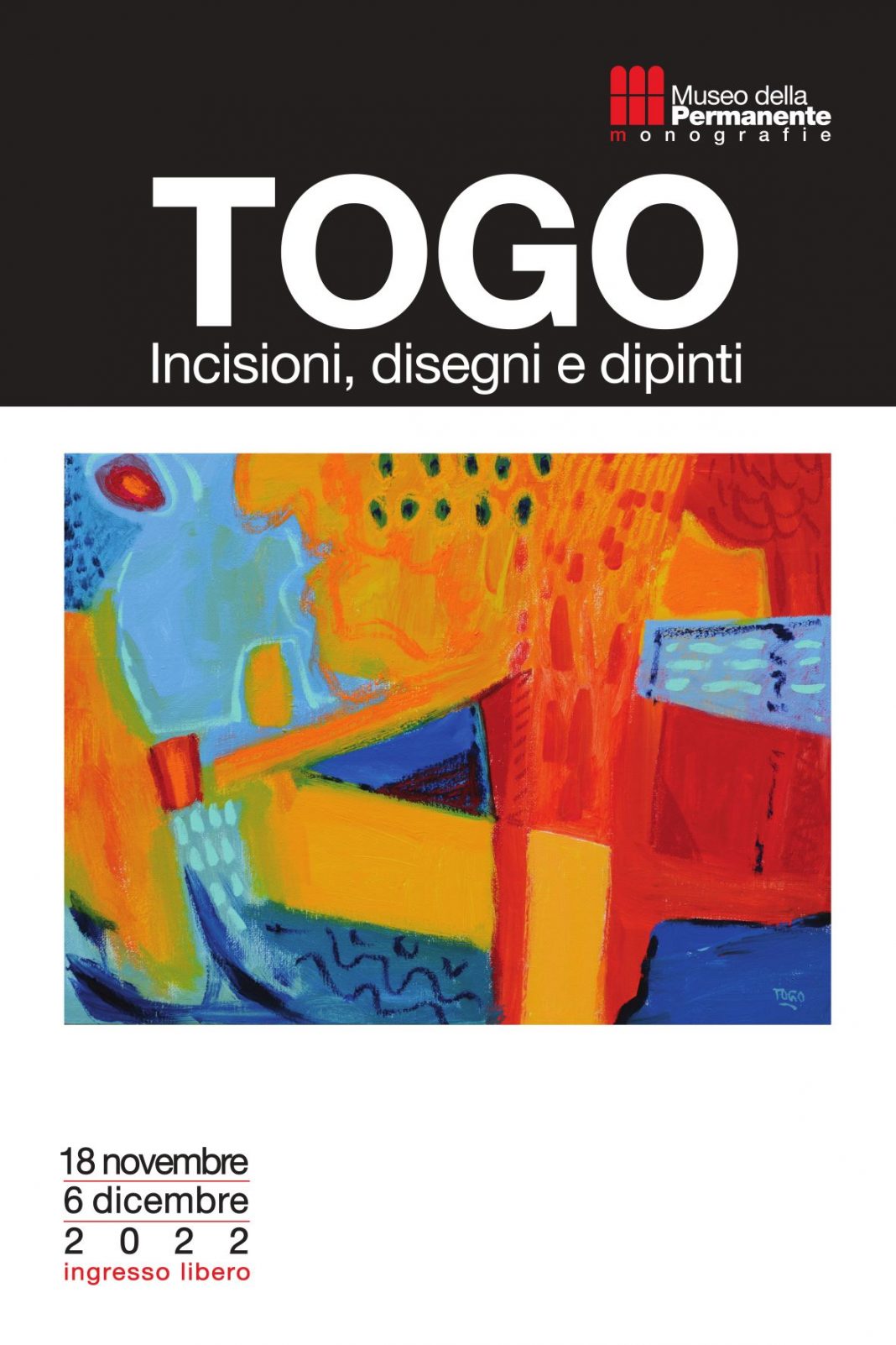 TOGO. Incisioni, disegni, dipintihttps://www.exibart.com/repository/media/formidable/11/img/70a/TOGO-Incisioni-disegni-e-dipinti_mostra-Museo-della-Permanente-1068x1602.jpeg