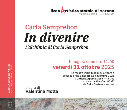 Carla Semprebon – In divenire Carla Semprebon – In divenire