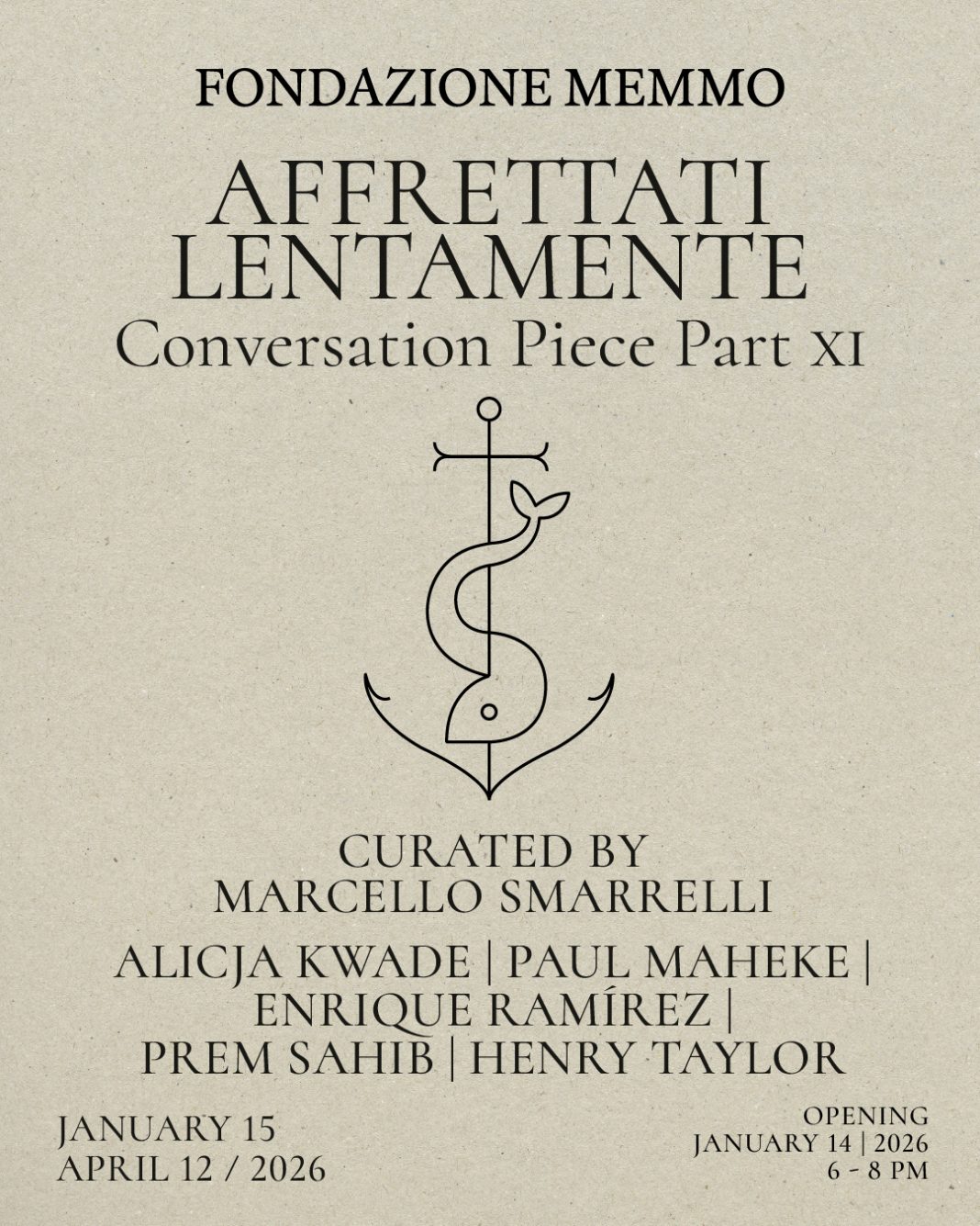 Affrettati Lentamente – Conversation Piece Part XIhttps://www.exibart.com/repository/media/formidable/11/img/725/FM_CPXI_FBTavola-disegno-1-copia-4-100-1068x1335.jpg
