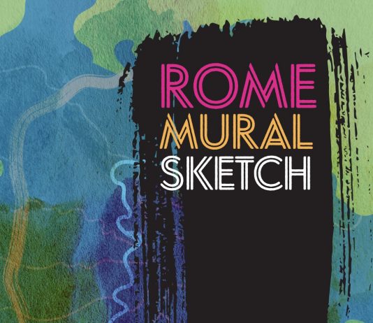 Rome Mural Sketch 