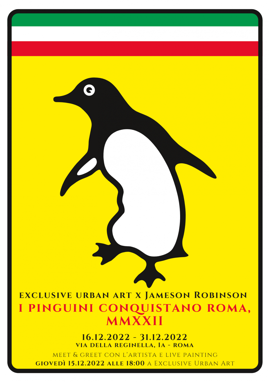 I Pinquini Conquistano Roma, MMXXIIhttps://www.exibart.com/repository/media/formidable/11/img/742/pinguini-locandina-1068x1515.png