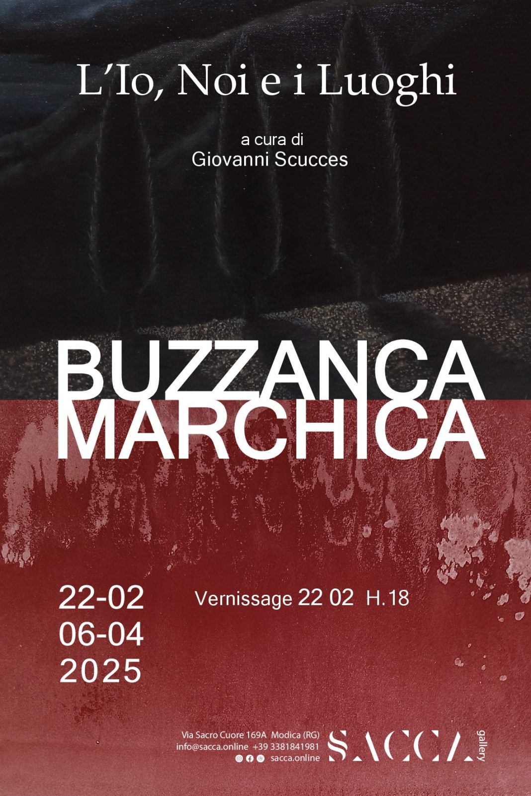 Gabriele Salvo Buzzanca / Marilina Marchica – L’Io, Noi e i Luoghihttps://www.exibart.com/repository/media/formidable/11/img/768/Cartolina-invito-mostra-Buzzanca-_-Marchica-SACCA-gallery-1068x1602.jpg