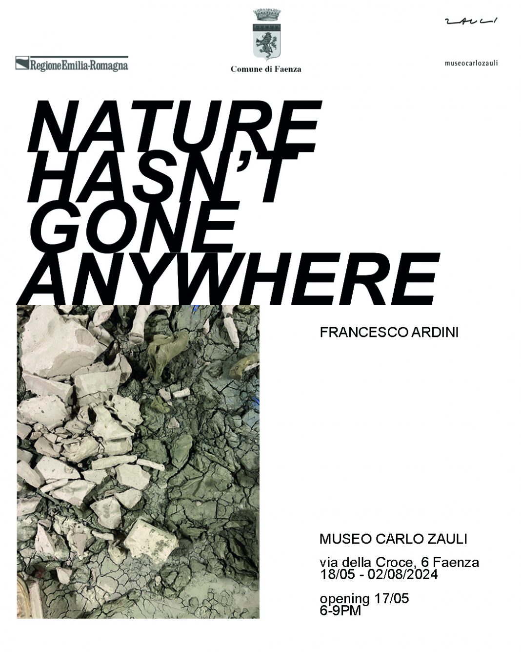 Francesco Ardini  – Nature Hasn’t Gone Anywherehttps://www.exibart.com/repository/media/formidable/11/img/781/NATURE-HASNT-GONE-ANYWHERE_locandina-copia-1068x1335.jpg