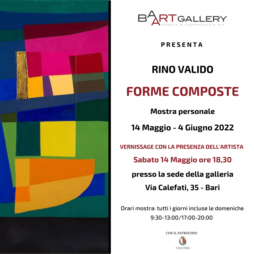 Rino Valido – Forme compostehttps://www.exibart.com/repository/media/formidable/11/img/789/Invito-mostra-Valido-1068x1068.png
