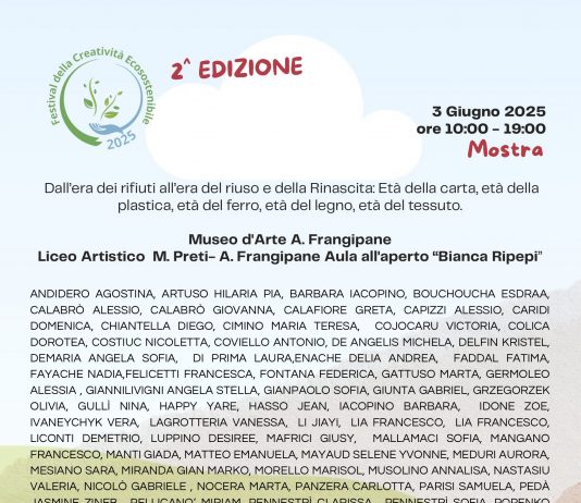 Mostra Festival della Creatività Ecosostenibile – Aula Bianca Ripepi