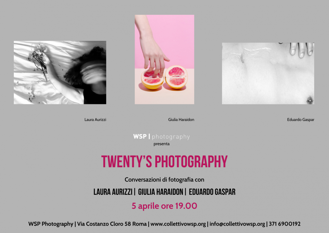 Twenty’s Photography: incontro con Laura Aurizzi, Giulia Haraidon ed Eduardo Gasparhttps://www.exibart.com/repository/media/formidable/11/img/7bf/20Photography-1-1-1068x755.png