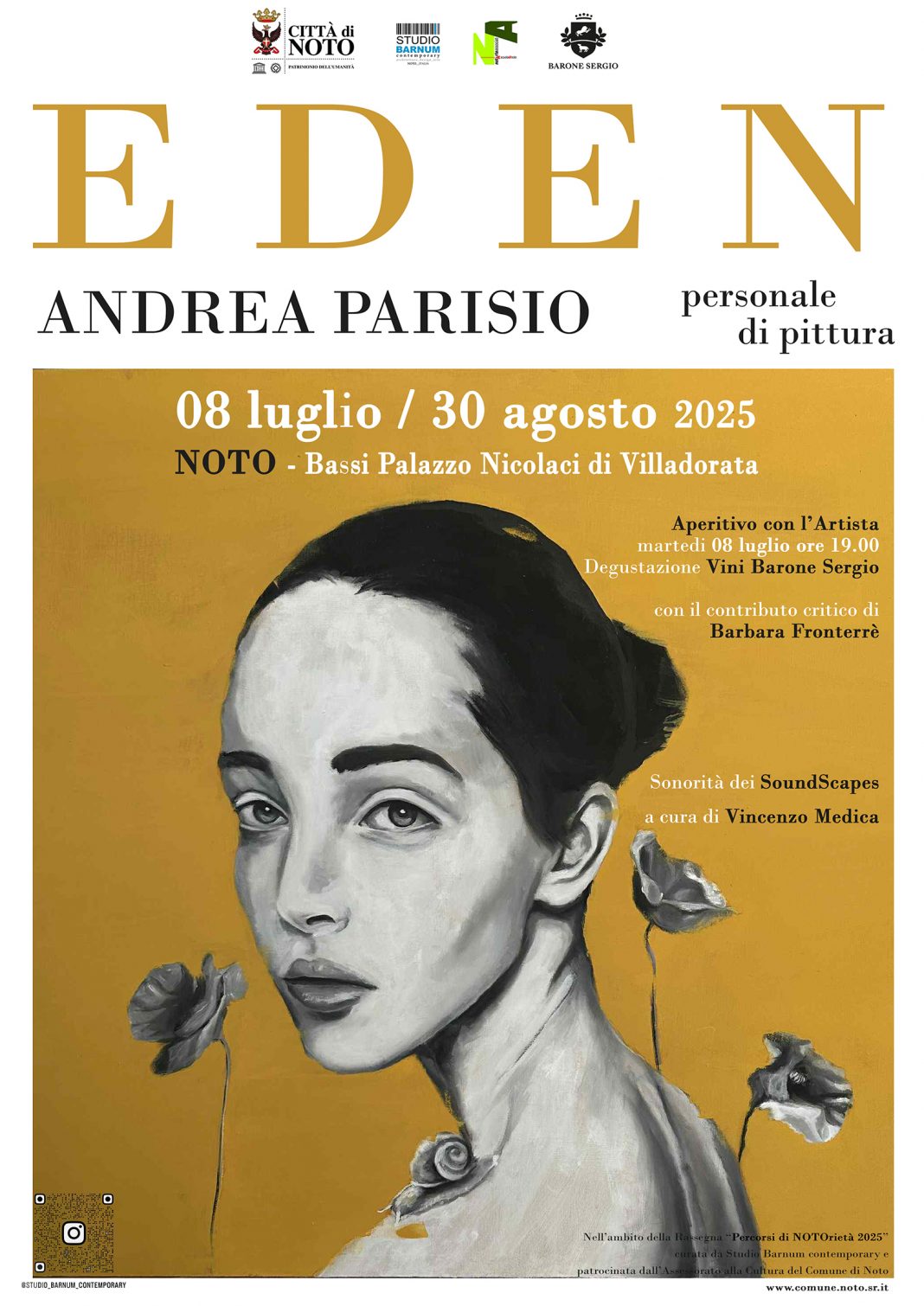E D E N – Andrea Parisio personale di pitturahttps://www.exibart.com/repository/media/formidable/11/img/7c2/Locandina-EDEN-Parisio-2025-studio-barnum-noto-1068x1510.jpg