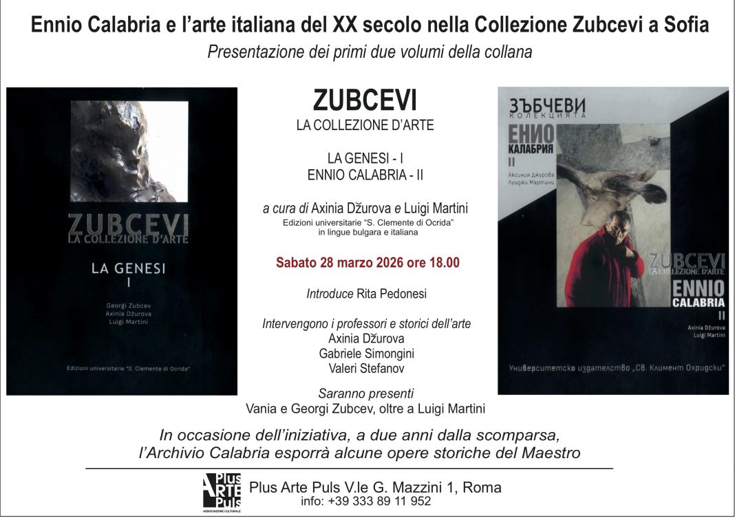 Ennio Calabria – Ennio Calabria e l’arte italiana del XX secolo
nella Collezione Zubcevihttps://www.exibart.com/repository/media/formidable/11/img/7cd/INVITO-presentazione-1068x753.jpg