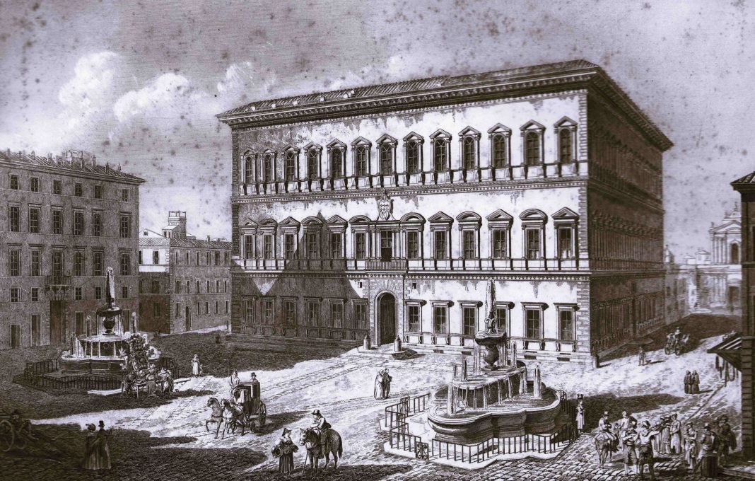 Palazzi e ville del Rinascimento a Roma e dintornihttps://www.exibart.com/repository/media/formidable/11/img/7d3/5_Paul-Marie-Letarouilly-1068x680.jpg