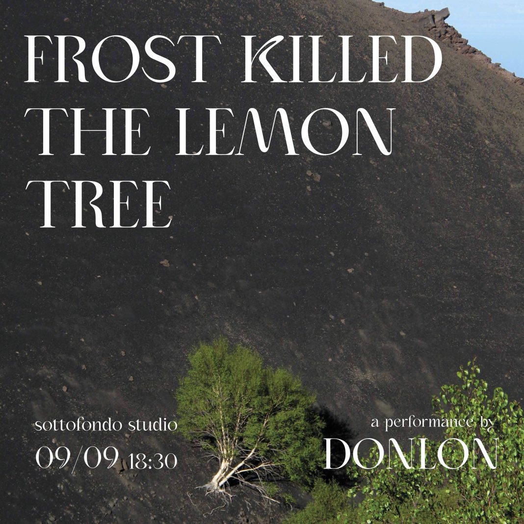 FROST KILLED THE LEMON TREEhttps://www.exibart.com/repository/media/formidable/11/img/7e0/DONLON_Sottofondo-studio-invito-copia-1068x1068.jpg