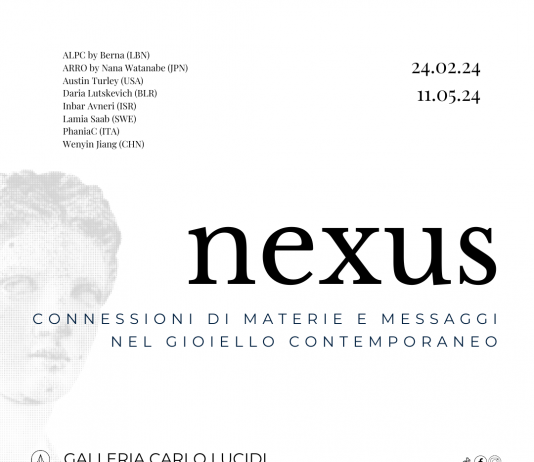 nexus, connessioni di materie e messaggi nel gioiello contemporaneo