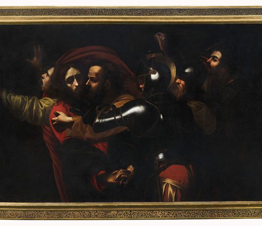 Caravaggio La presa di Cristo dalla Collezione Ruffo