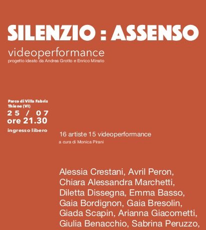 SILENZIO:ASSENSO