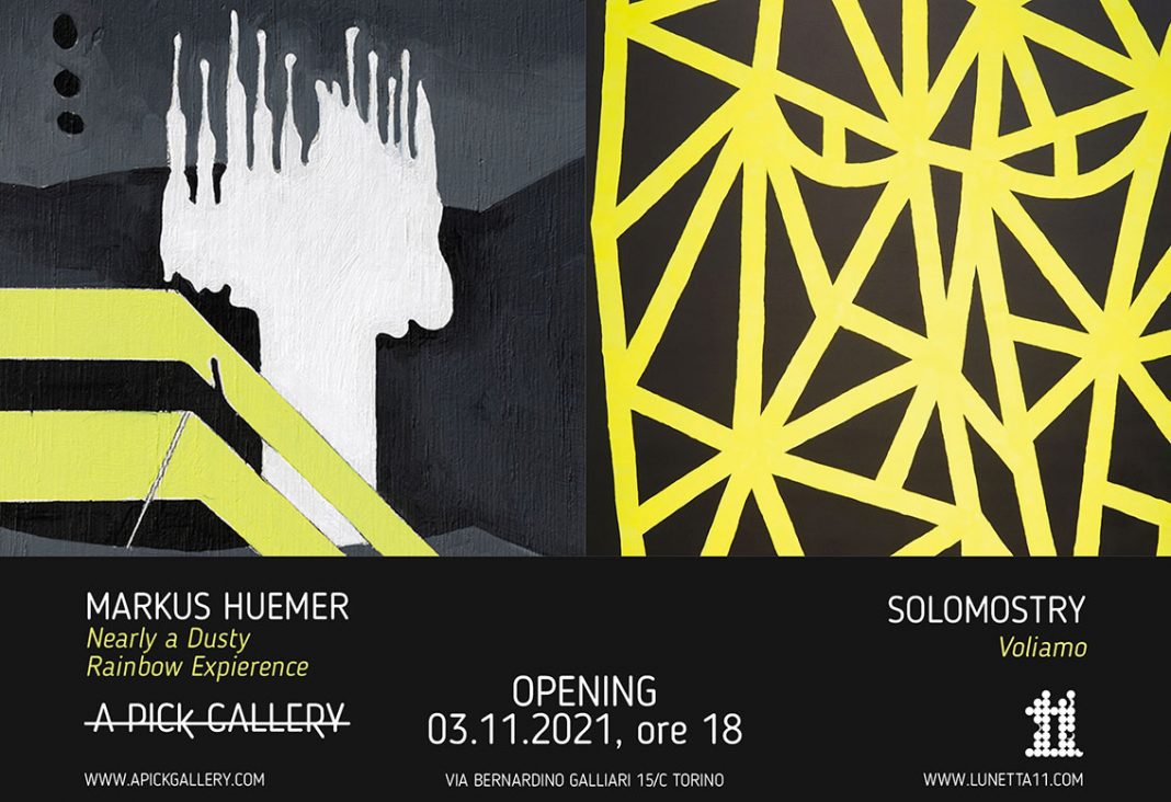 Markus Huemer – Nearly a Dusty Rainbow Experience / Solomostry – Voliamohttps://www.exibart.com/repository/media/formidable/11/img/803/3novembre_invito_web-1068x732.jpg