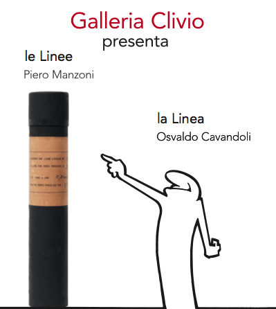 Le Linee di Piero Manzoni e la Linea di Osvaldo Cavandoli