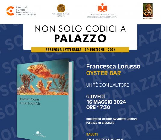 Non solo Codici a Palazzo – Un tè con l’autore Francesca Lorusso