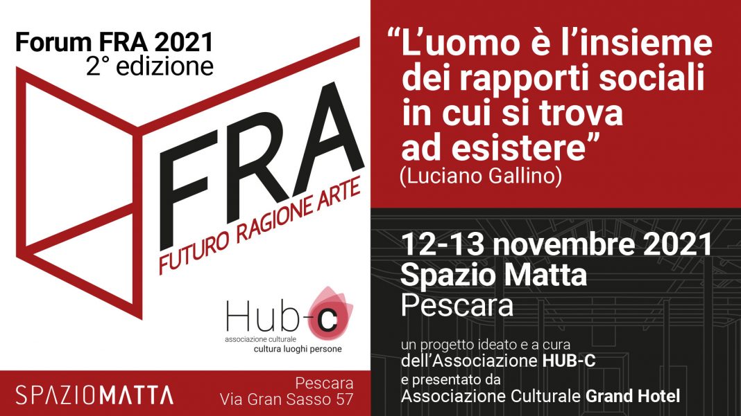 FRA. Forum Futuro Ragione Artehttps://www.exibart.com/repository/media/formidable/11/img/8a3/INVITO_FORUM-FRA_Pescara-12-13.11.21-1068x601.jpg
