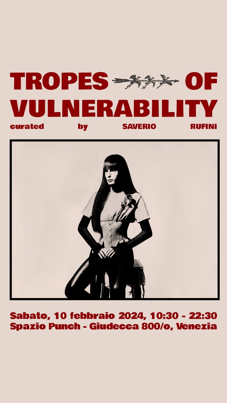 TROPES OF VULNERABILITYhttps://www.exibart.com/repository/media/formidable/11/img/8be/locandina-tropes-of-vulnerability_Spazio-Punch.jpg