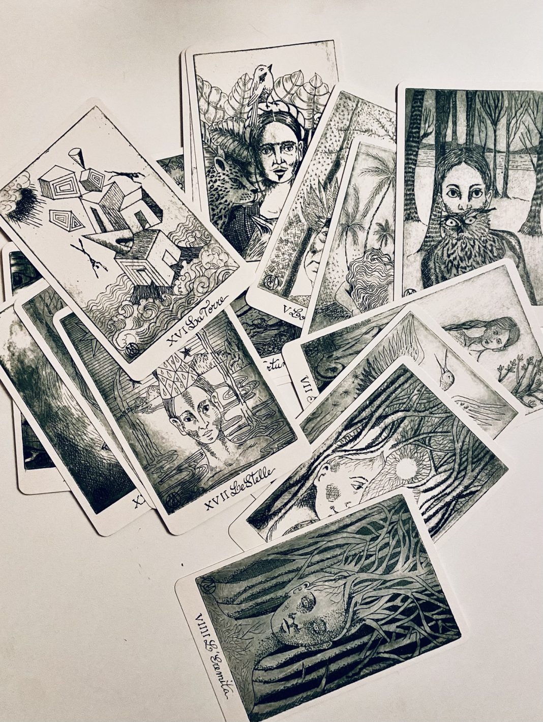 Mercedes Cuman – Tarocchi d’Artista – Le acquefortihttps://www.exibart.com/repository/media/formidable/11/img/8c2/IMG_8356-1068x1419.jpg