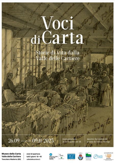 Voci di Carta. Storie di vita dalla Valle delle Cartierehttps://www.exibart.com/repository/media/formidable/11/img/8dc/Immagine-2025-09-30-122457555.jpg