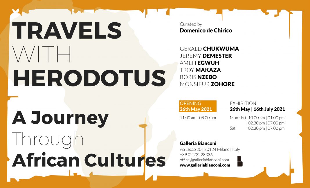 Travels with Herodotus. A Journey through African Cultureshttps://www.exibart.com/repository/media/formidable/11/img/91e/Travels-with-Herodotus-HIGH-1068x648.jpg
