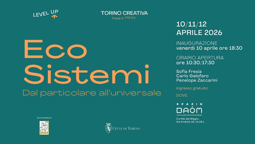 Eco – Sistemi. Dal particolare all’universalehttps://www.exibart.com/repository/media/formidable/11/img/924/levelup_aprileInvito2026_1280x720-1068x601.jpg