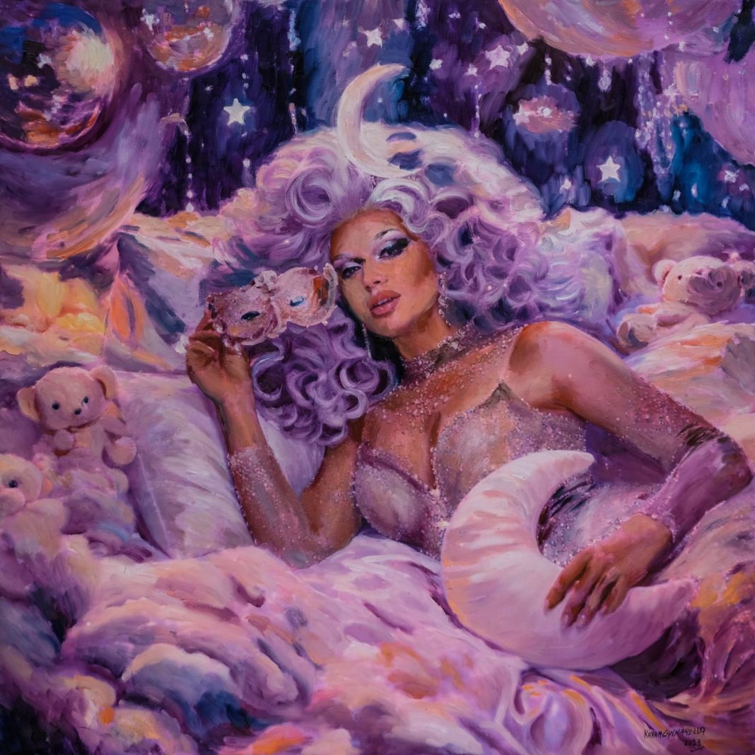 Karam Sebastiano Cannarella – Veglia morbidahttps://www.exibart.com/repository/media/formidable/11/img/932/Karam-Sebastiano-Cannarella-Veglia-morbida-2023-olio-su-tela-100-x-100-cm-1068x1068.jpg