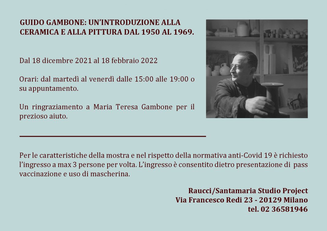 Guido Gambone: un’introduzione alla ceramica e alla pittura dal 1950 al 1960https://www.exibart.com/repository/media/formidable/11/img/93e/INVITO-GAMBONE-ok2-1068x753.jpg