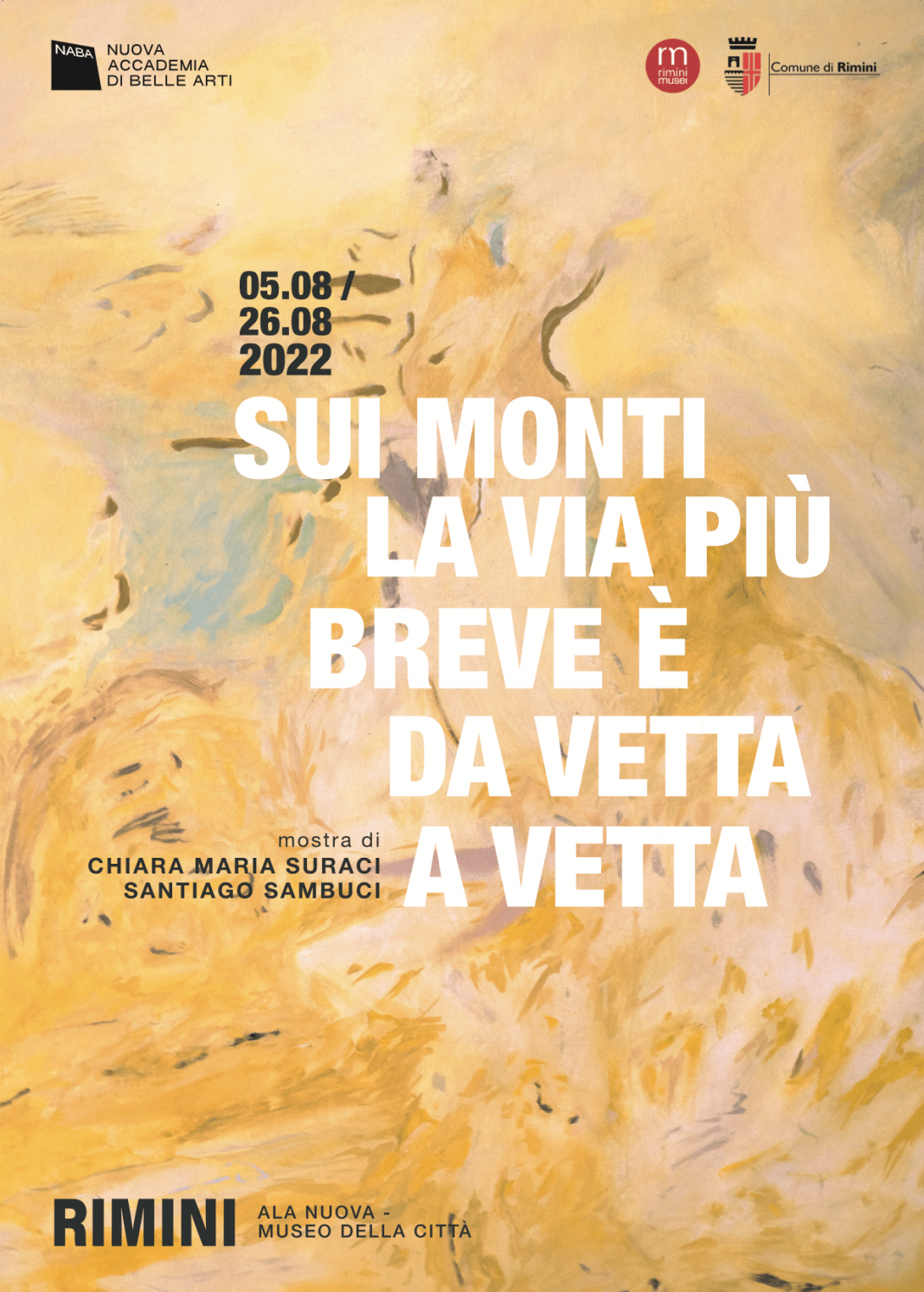Caso B Santiago Sambuci / Chiara Maria Suraci – Sui monti la via più breve è da vetta a vettahttps://www.exibart.com/repository/media/formidable/11/img/946/Sui-monti-la-via-più-breve-è-da-vetta-a-vetta-Santiago-Sambuci-_-Chiara-Maria-Suraci-1-1068x1494.png