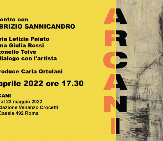 Incontro con l’artista Fabrizio Sannicandro