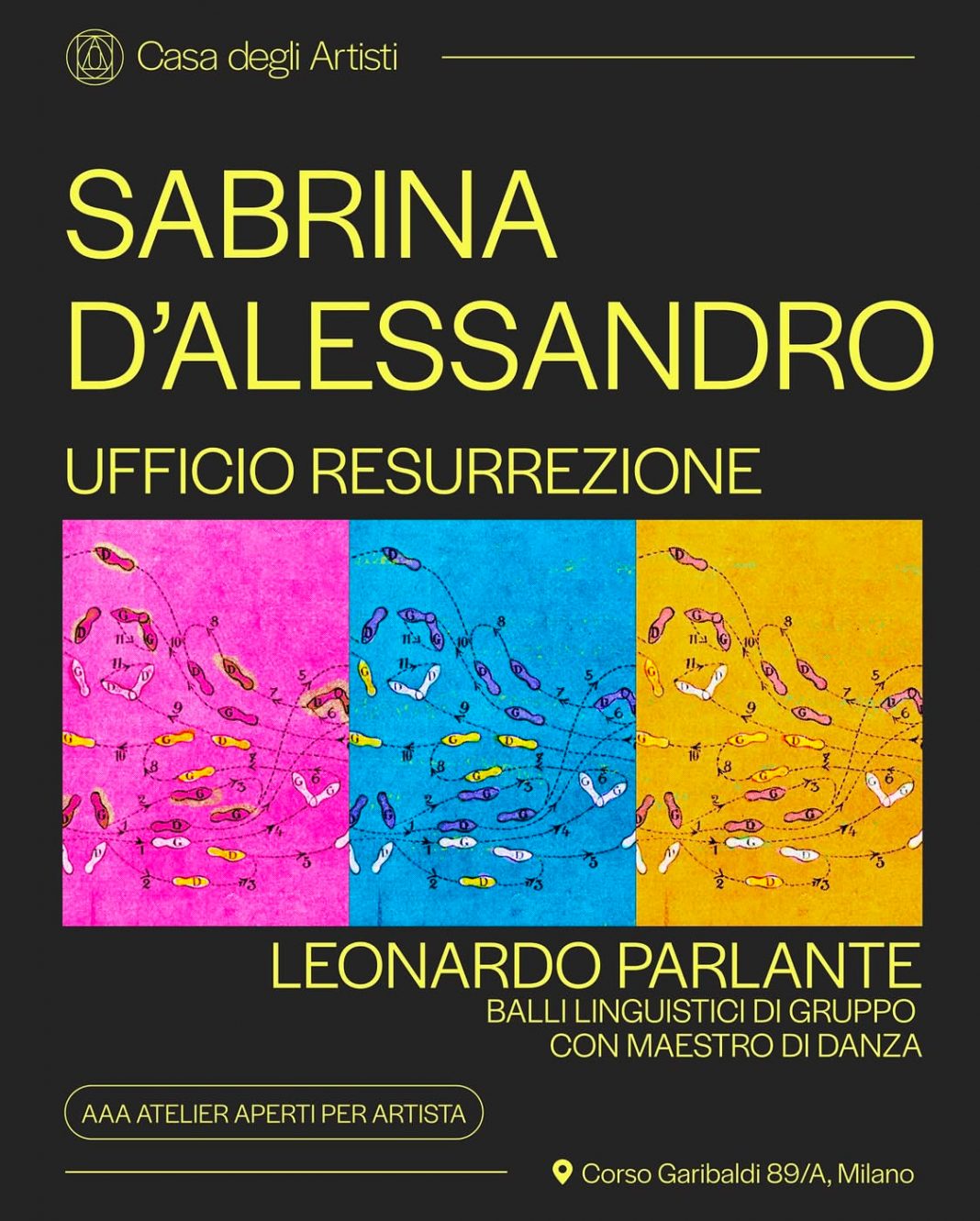 Sabrina D’Alessandro / Ufficio Resurrezione – Ballo linguistico di gruppo con maestro di danzahttps://www.exibart.com/repository/media/formidable/11/img/9e7/Sabrina-DAlessandro-balli-linguistici-1068x1331.jpg