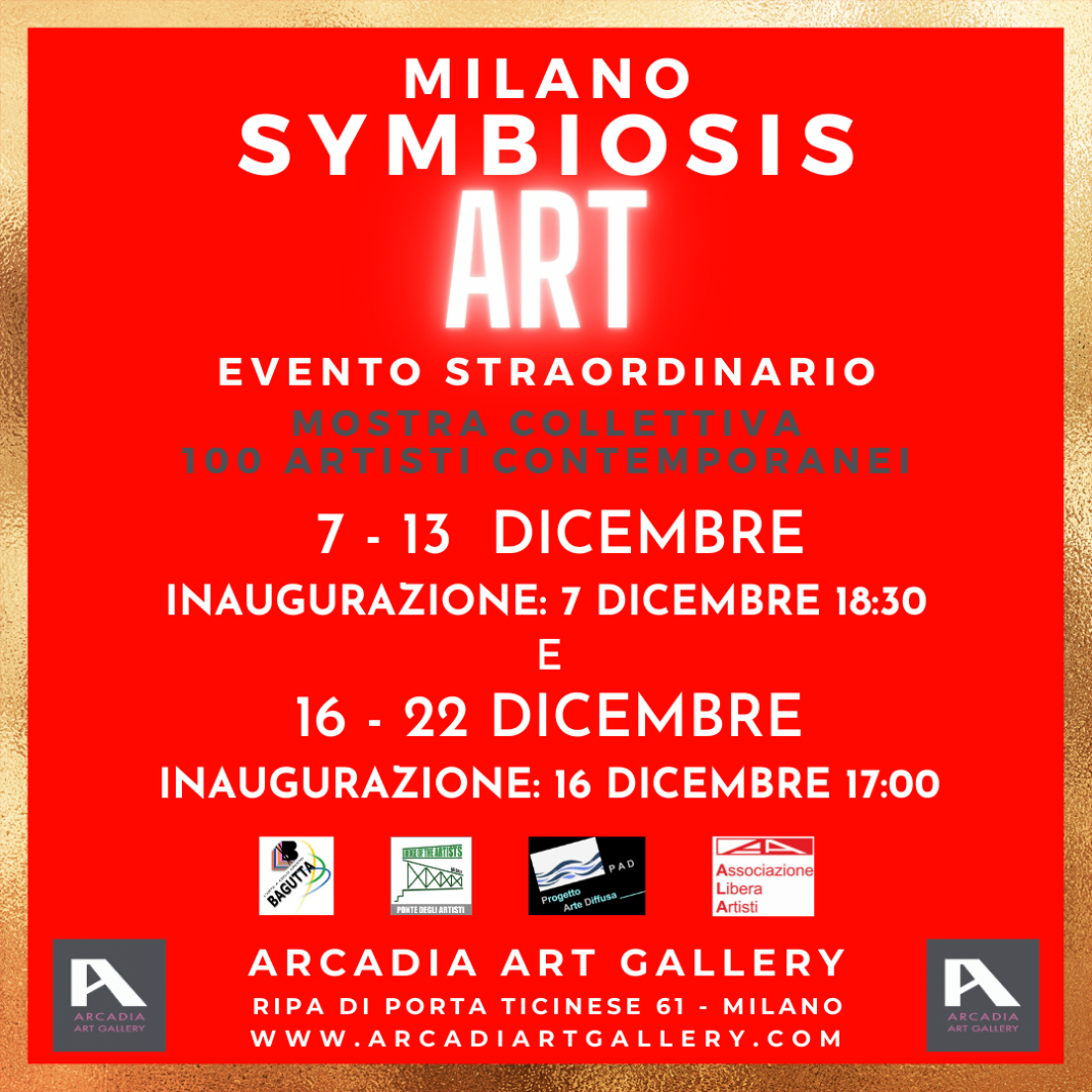Symbiosishttps://www.exibart.com/repository/media/formidable/11/img/9f4/1-SYMBIOSIS-Mostra-collettiva-DICEMBRE-Arcadia-Art-GAllery-1068x1068.png