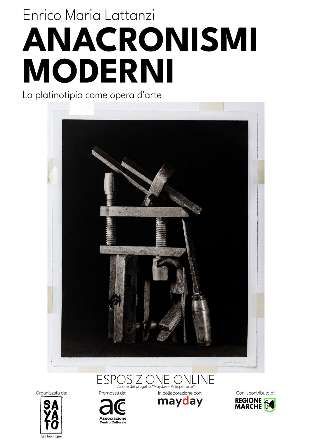 Enrico Maria Lattanzi – Anacronismi modernihttps://www.exibart.com/repository/media/formidable/11/img/a07/Sayato_Enrico_Maria_Lattanzi_Anacronismi_moderni_hd-1068x1510.jpg