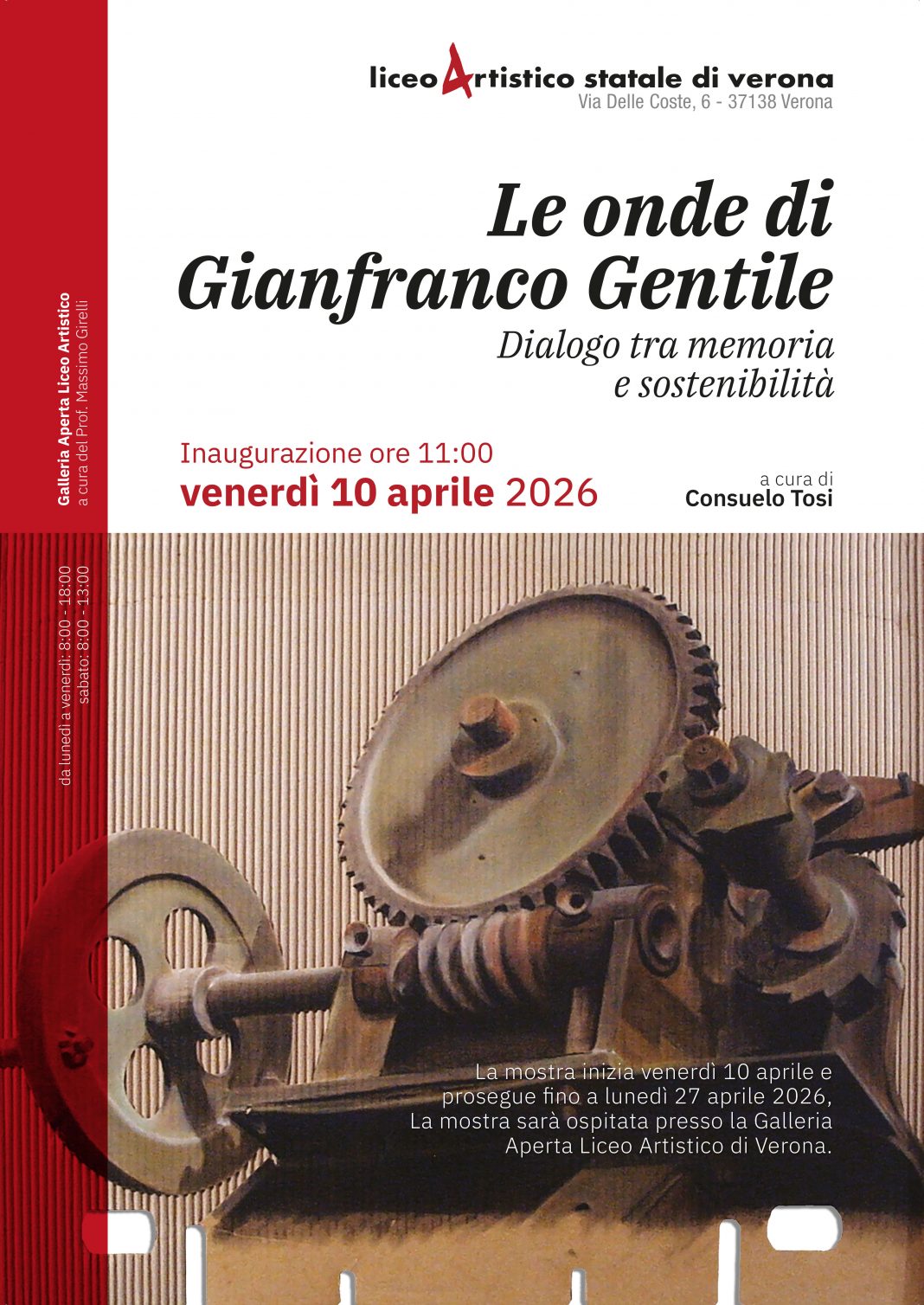 Le onde di Gianfranco Gentile. Dialogo tra memoria e sostenibilità.https://www.exibart.com/repository/media/formidable/11/img/a27/Locandina-_-Le-onde-di-Gianfranco-Gentile-_-Galleria-Aperta-Liceo-Artistico-2026_-ex-1068x1508.jpg