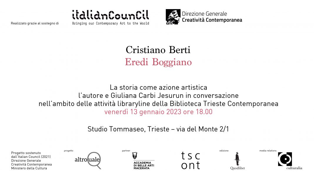 Eredi Boggiano. Il libro d’artista di Cristiano Berti allo Studio Tommaseohttps://www.exibart.com/repository/media/formidable/11/img/a2e/TC-FB-1068x601.jpg