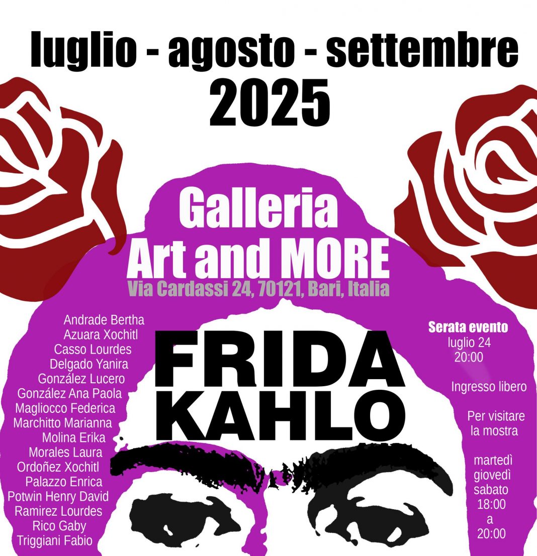 Festival FRIDA KAHLO Italia 2025https://www.exibart.com/repository/media/formidable/11/img/a37/Locandina_Frida_2025-1068x1107.jpg