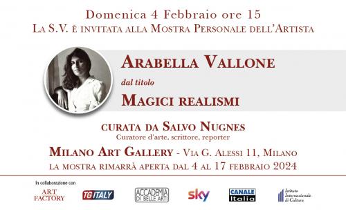 Arabella Vallone – Magici Realismi