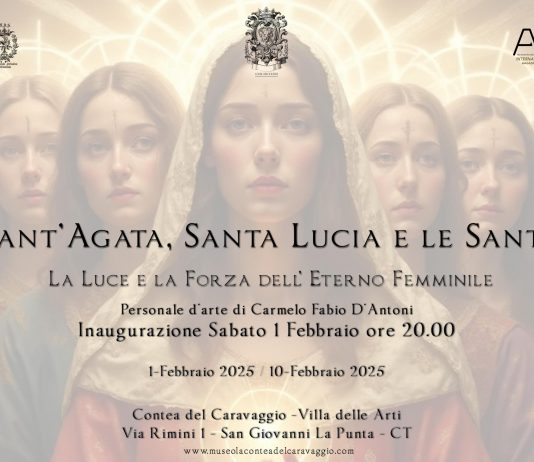 Carmelo Fabio D’Antoni – Sant’Agata, Santa Lucia e le Sante: La Luce e la Forza dell’Eterno Femminile